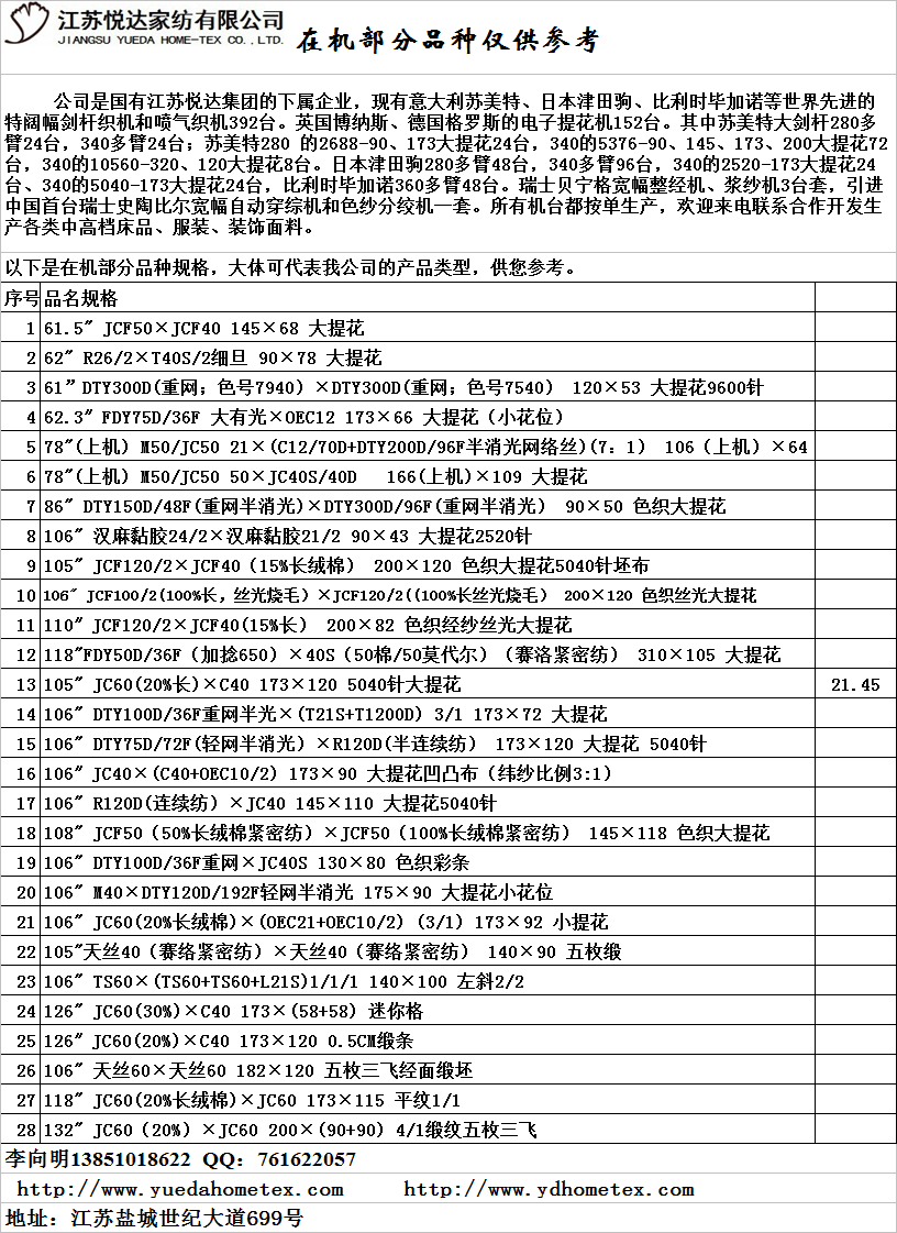 產(chǎn)品目錄